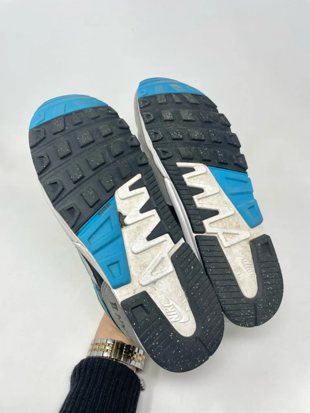 Nike Air Span II Sneakers in Laser Blue Multi Size 8.5/ EU 42 - Picture 7 of 10